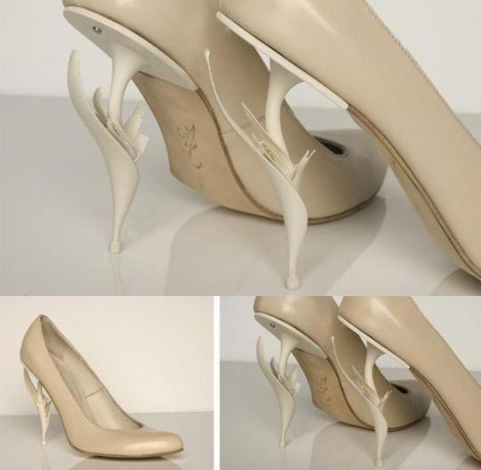 Kerrie Luft: каблуки-скульптуры