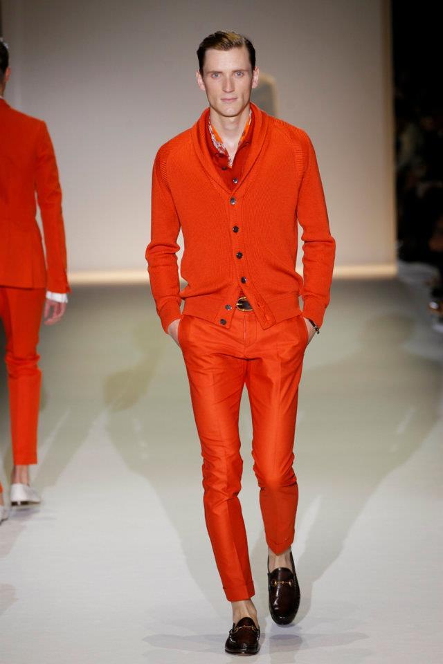 Gucci: средиземноморский шик и малиновые пиджаки