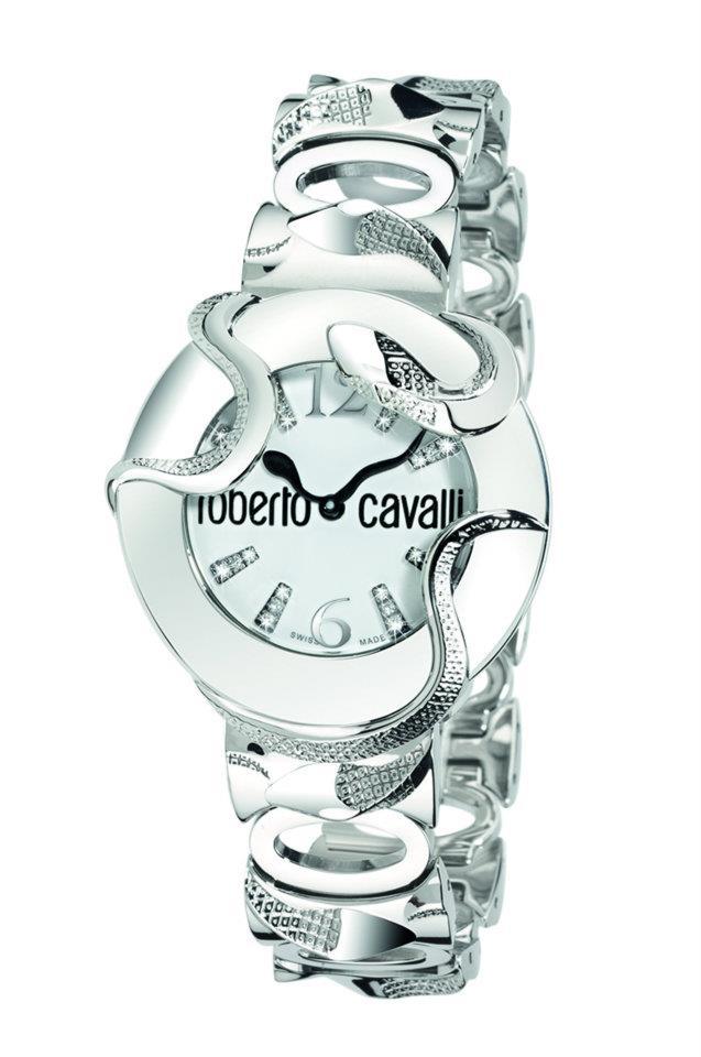 Счастливые наблюдают часы от Roberto Cavalli