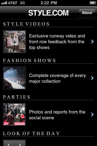 Наилучшие приложения для iPhone и iPad: веб-сайты о моде в магазине iTunes